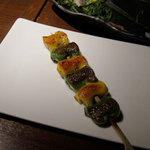 京都ぎおん まろまろ庵 羽重 恵比寿店 - 生麩の田楽串