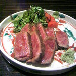 野口太郎 - 近江牛のハネシタのたたき