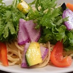 ラ・フォンターナ - きれいなペペロンチーノ