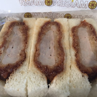 とんかつ まい泉 青山本店 - 2017年7月中旬 しっかりとしたロースカツサンド。