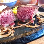 ブロンコビリー - いい焼き具合だけどコンディションがね…