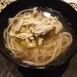 欧割烹 清水 - 途中からおぼろ昆布（羅臼昆布）！！
