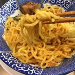 らーめんやまふじ - やまふじまぜそば　９００円　〆ご飯付き