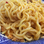 らーめんやまふじ - やまふじまぜそば　９００円　〆ご飯付き