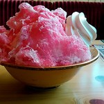 Komeda Kohi Ten - いちご＆練乳＆ソフト氷