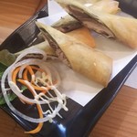 須崎屋台かじしか - いわし梅肉春巻き♪