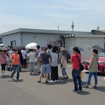 釜あげうどん 長田 in 香の香 - 店舗裏まで長蛇の列