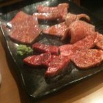 Yakiniku Daigo - 特選5種盛り　2980円