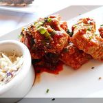 THE Signature PRIME STEAK & SEAFOOD - FLASH FRIED SPICY AHI POKE(炙ったアヒのスパイシーポケ)＄12.50