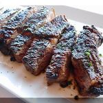 THE Signature PRIME STEAK & SEAFOOD - シグネチャー　ププ　ステーキ＄22　（340ｇのプライムリブアイ）