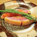 緒方 - 宮城県産の金目鯛の揚げ物