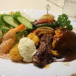 レストラン花園  - 花園ランチ1130円