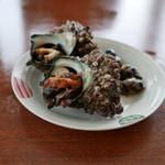 魚売り処　新鮮家 - サザエ刺身