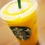 スターバックス コーヒー - マンゴー パッション ティー フラペチーノ ティー抜き（ショート）