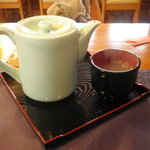 細麦さくらや - そば湯