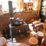細麦さくらや - 薪ストーブ