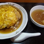 中華厨房　かたぎり - 天津丼750円