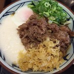 丸亀製麺 - 2017.6.16  牛とろ玉うどん