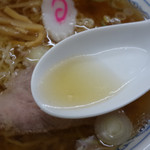 福よし - 中華そばのスープ