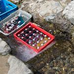 大内宿 山本屋 - 冷やしています