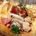 旬鮮味処 かつら - お刺身盛り合わせ