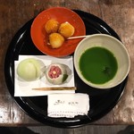 菓子処 和心 - 『抹茶』400円（税込）
『青梅』220円（税込）
『大山蓮華』250円（税込）
