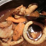 ３丁目のカレー屋さん  - シーフードカレー 1500円