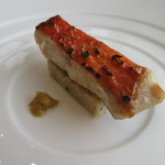 ロルキデ　ブランシュ - 金目鯛を備長炭の炭火焼で仕上げて