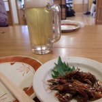 Izakaya Eboshi - エビの佃煮のお通し