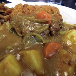 CoCo壱番屋 - やさいカレーメンチカツトッピング