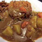 CoCo壱番屋 - やさいカレーメンチカツトッピング