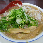 たかばしラーメン - 熟成味噌ラーメン（小）＋肉増し('11.2)