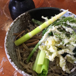 そば処 平石亭 - 春のぶっかけそば