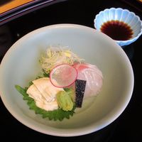 京懐石 美濃吉 そごう千葉店 - 東山[向付](2017/07/16撮影)
