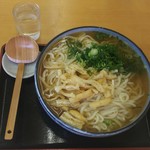 花岡製麺 - 20170717「かけうどん(あつひや)(5玉)」550円