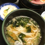 海鮮茶屋 五右エ門 - ミニ海鮮丼。