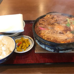 なごや - 味噌煮込み定食。