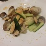 薬院 なかがわ - あさりズッキーニ・カラスミのリングイネ