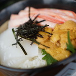 亀島亭 - 料理写真:三食丼2160円