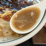 中華そば 風來堂 - スープ(2017.07)