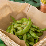 Garlic Edamame with Hawaiian Sea Salt Fragrance