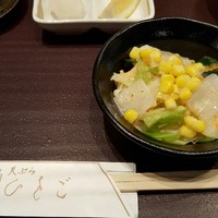 天ぷら ひさご - サラダ