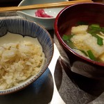 渋玄 - じゃこ飯とお味噌汁