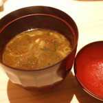 祇園 鮨 忠保 - 赤出汁