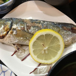 ささら - アジ塩焼き