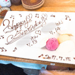 魚河岸酒場 FUKU浜金 - バースデープレート(サービス)