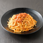 Homemade meat sauce pasta