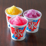 Limited time menu: Shaved ice