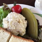 カフェ フロインドリーブ 本店 - 付け合わせ