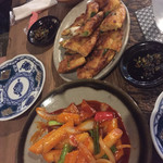 韓国家庭料理 青山 - トッポッキ、チヂミ